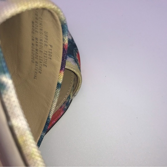 J Crew Sloan d'Orsey flats in tie dye canvas - Picture 7 of 7